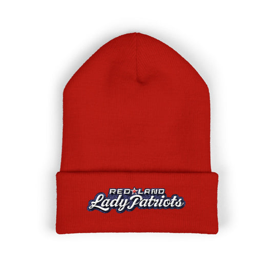Lady Patriots Embroidered Cuffed Beanie