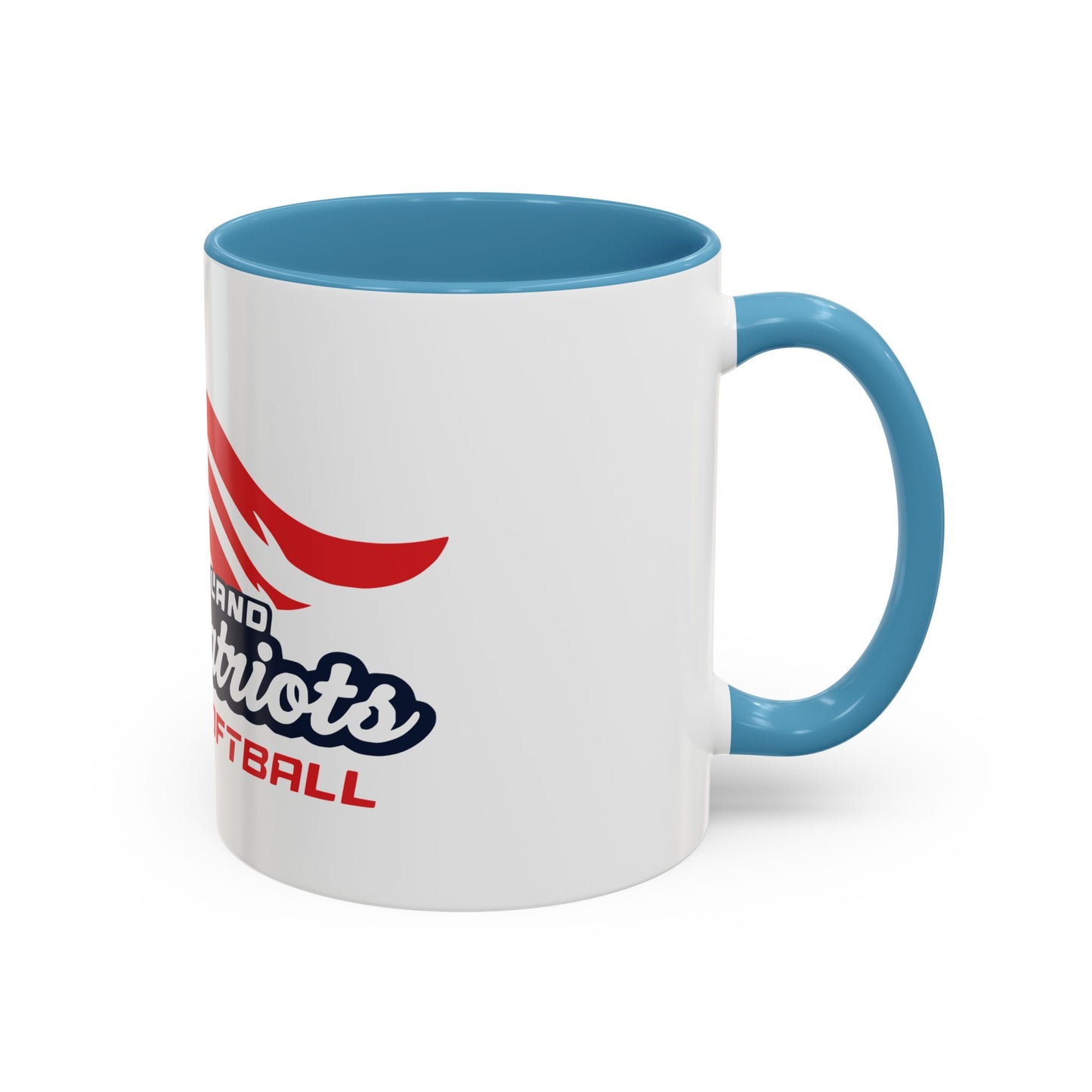 Accent Coffee Mug - Redland Lady Patriots Softball Logo (11/15oz)