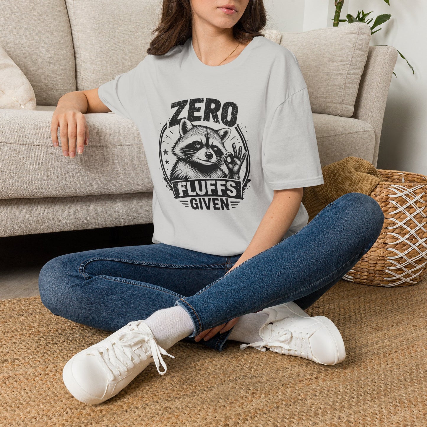 Zero Fluffs Given Graphic Tee