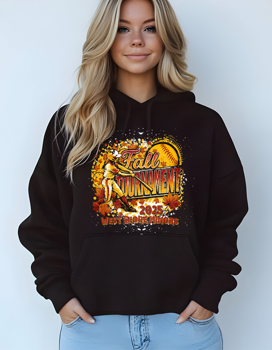 Fall 2025 West Shore Minors Softball Tournament Hoodie