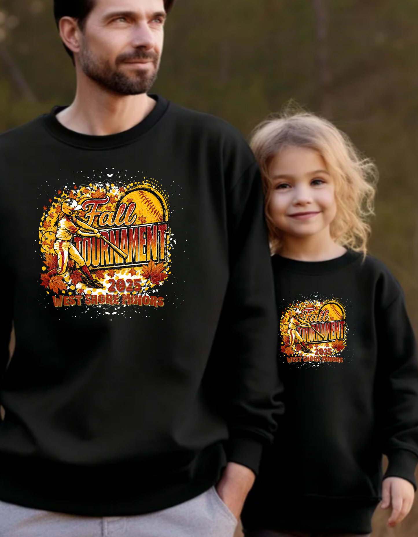 Fall 2025 West Shore Minors Softball Tournament Long Sleeve Shirt