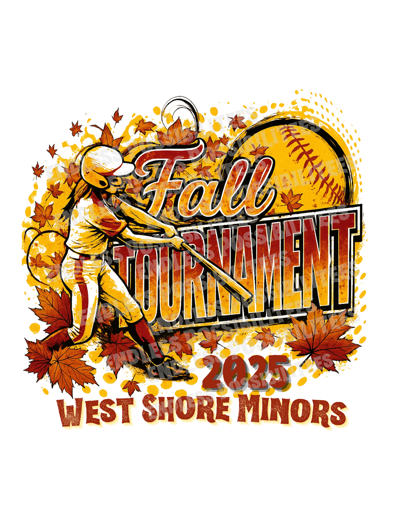 Fall 2025 West Shore Minors Softball Tournament Long Sleeve Shirt