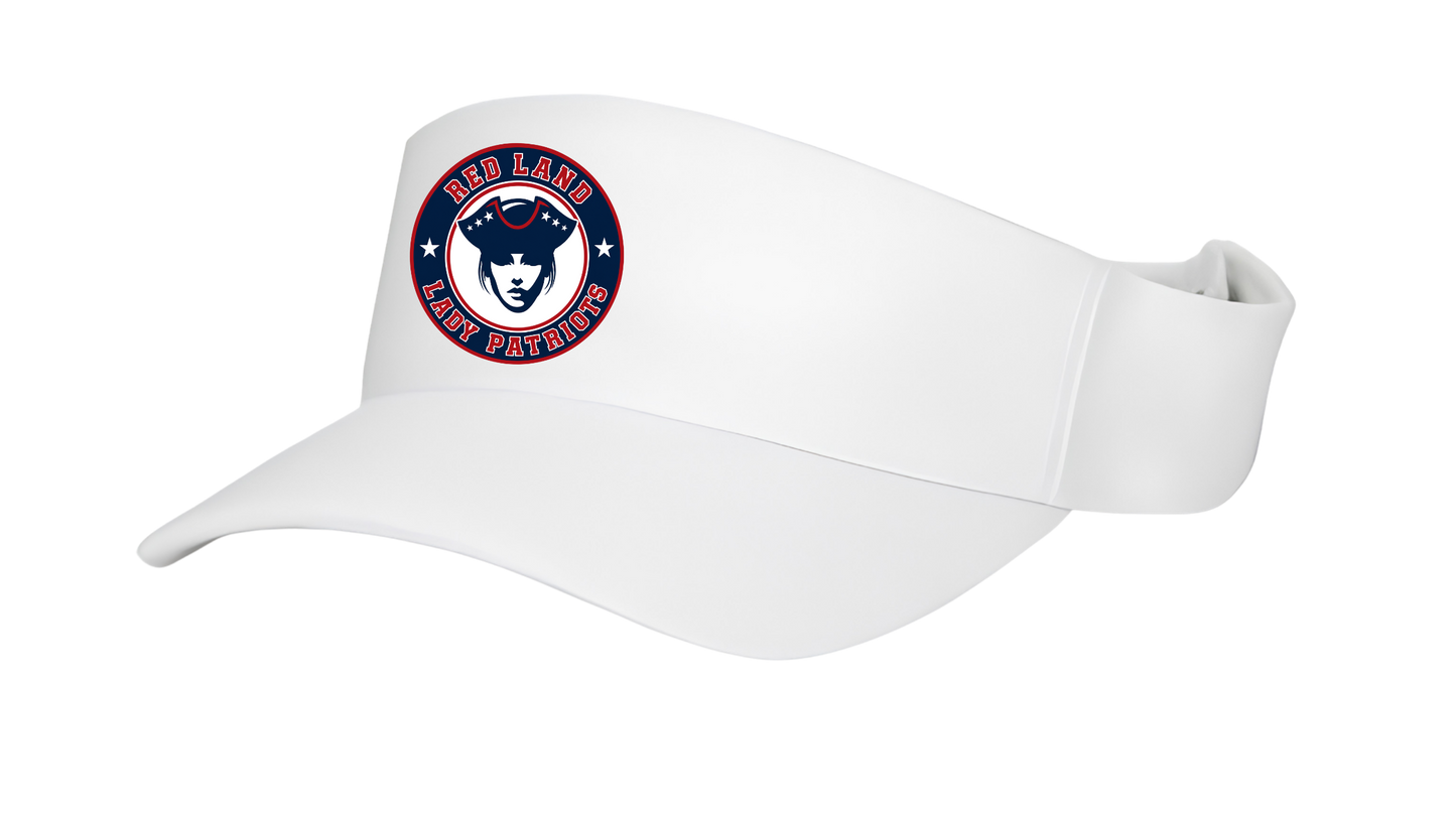 Lady Patriot Softball Logo Visor