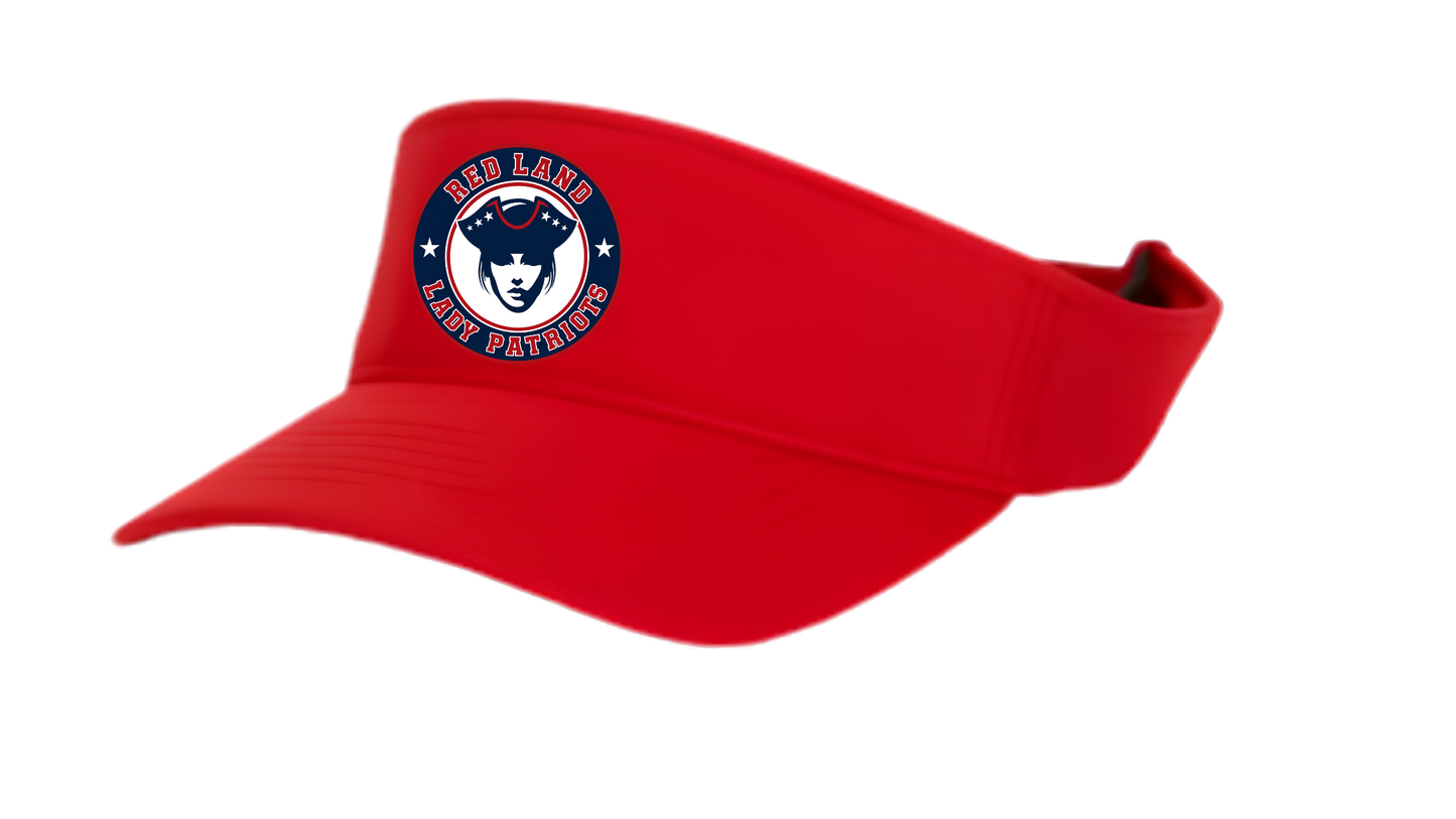 Lady Patriot Softball Logo Visor