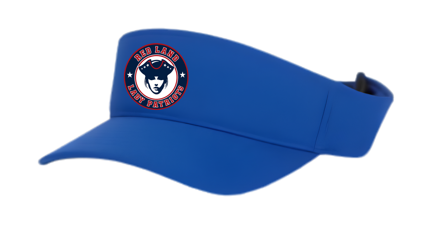 Lady Patriot Softball Logo Visor