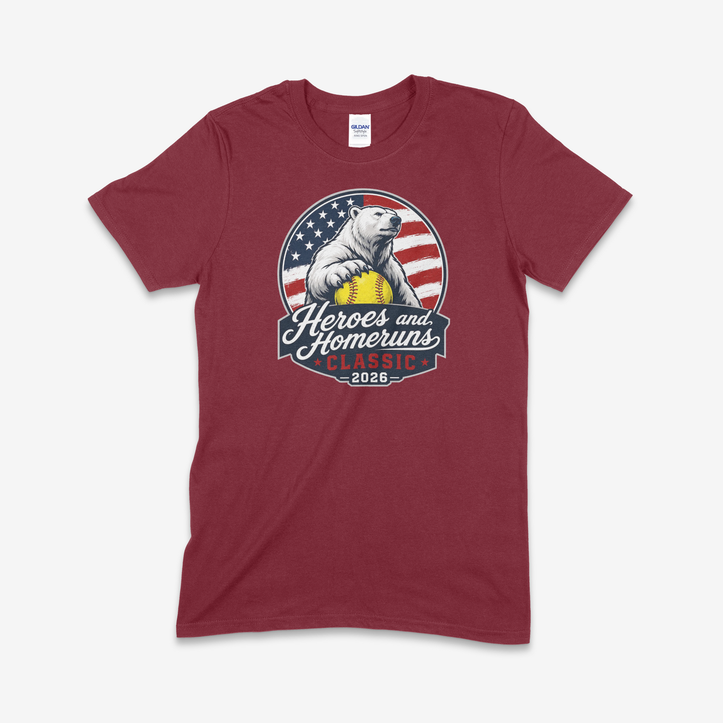 Hero's & Homeruns Softball Tournament T-Shirt