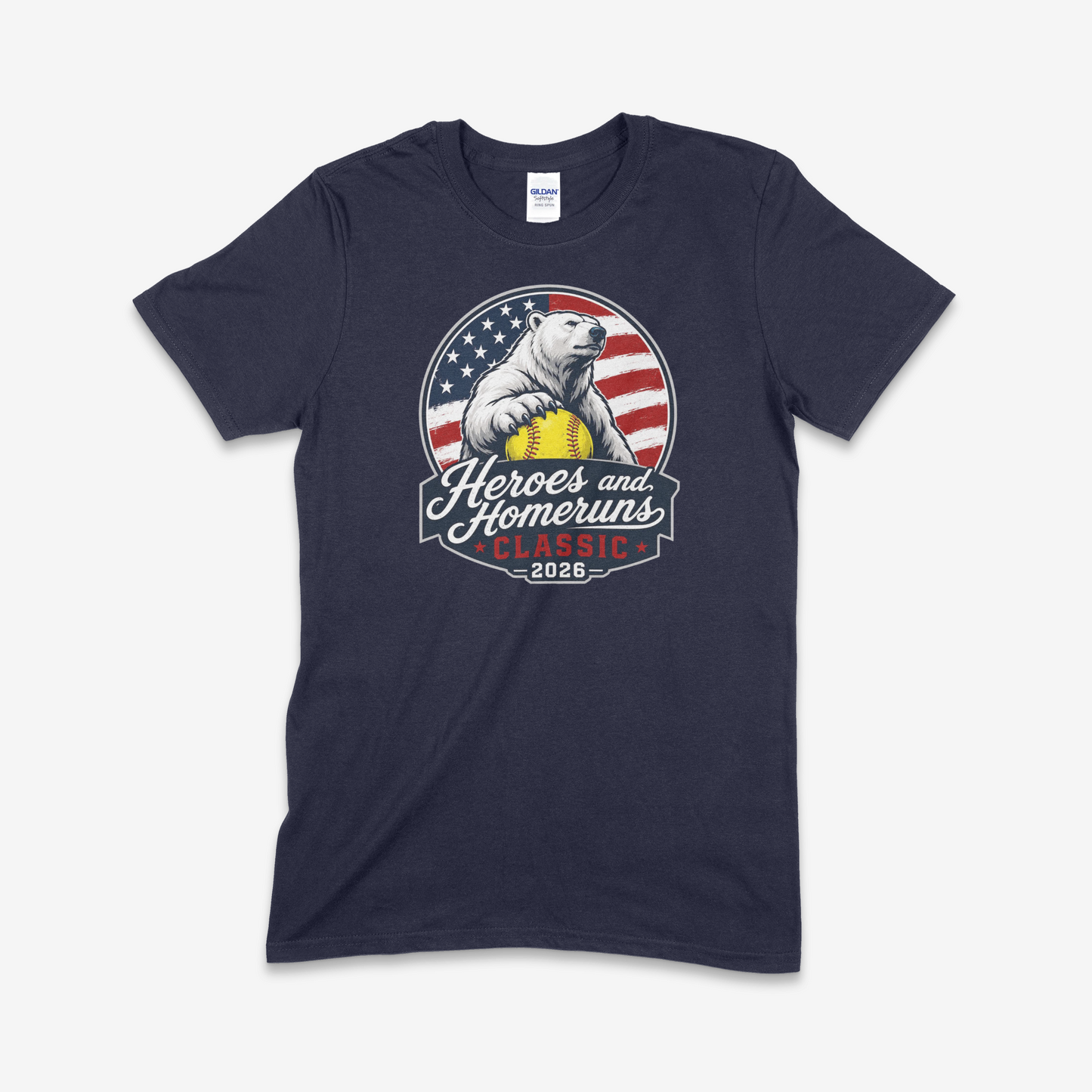 Hero's & Homeruns Softball Tournament T-Shirt