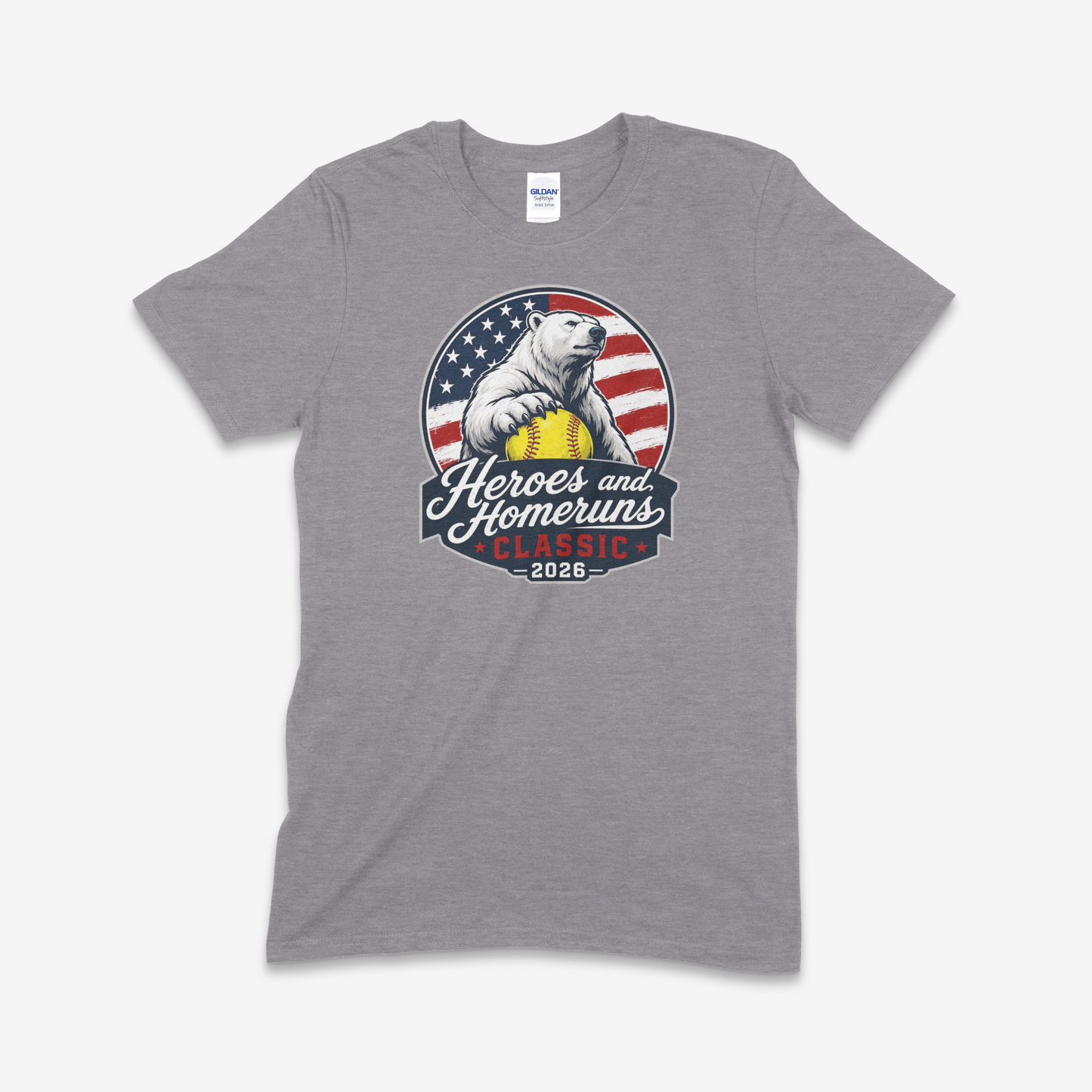 Hero's & Homeruns Softball Tournament T-Shirt
