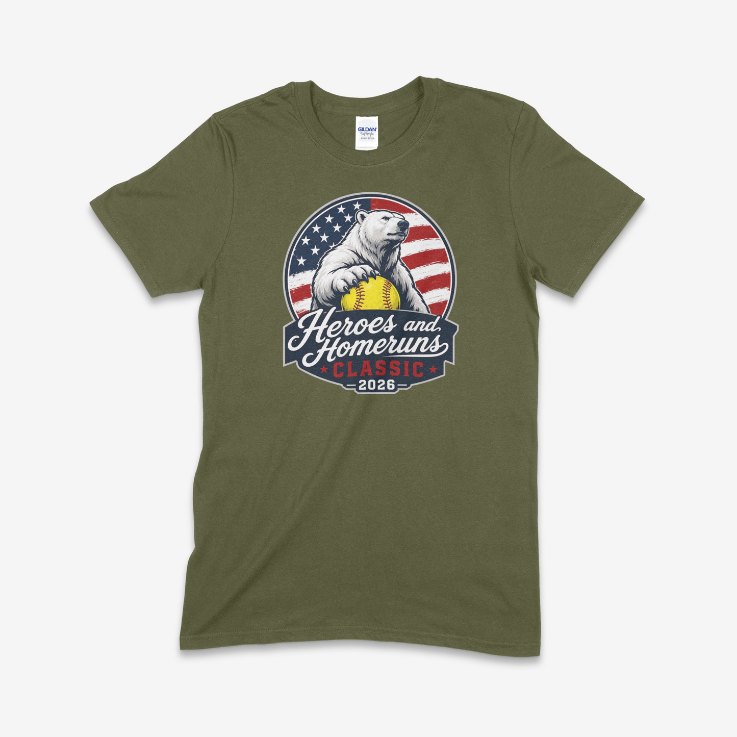 Hero's & Homeruns Softball Tournament T-Shirt
