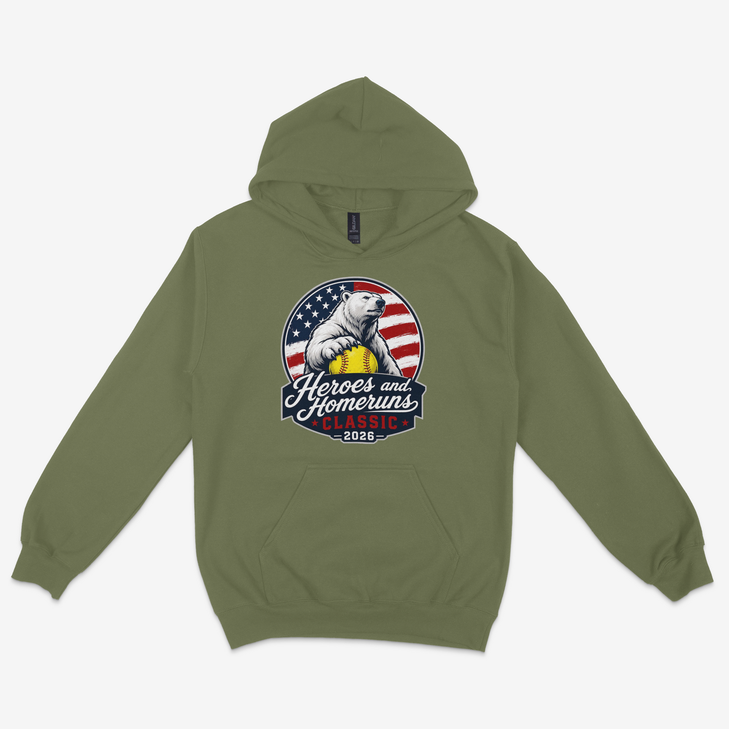 Hero's & Homeruns Softball Tournament Hoodie