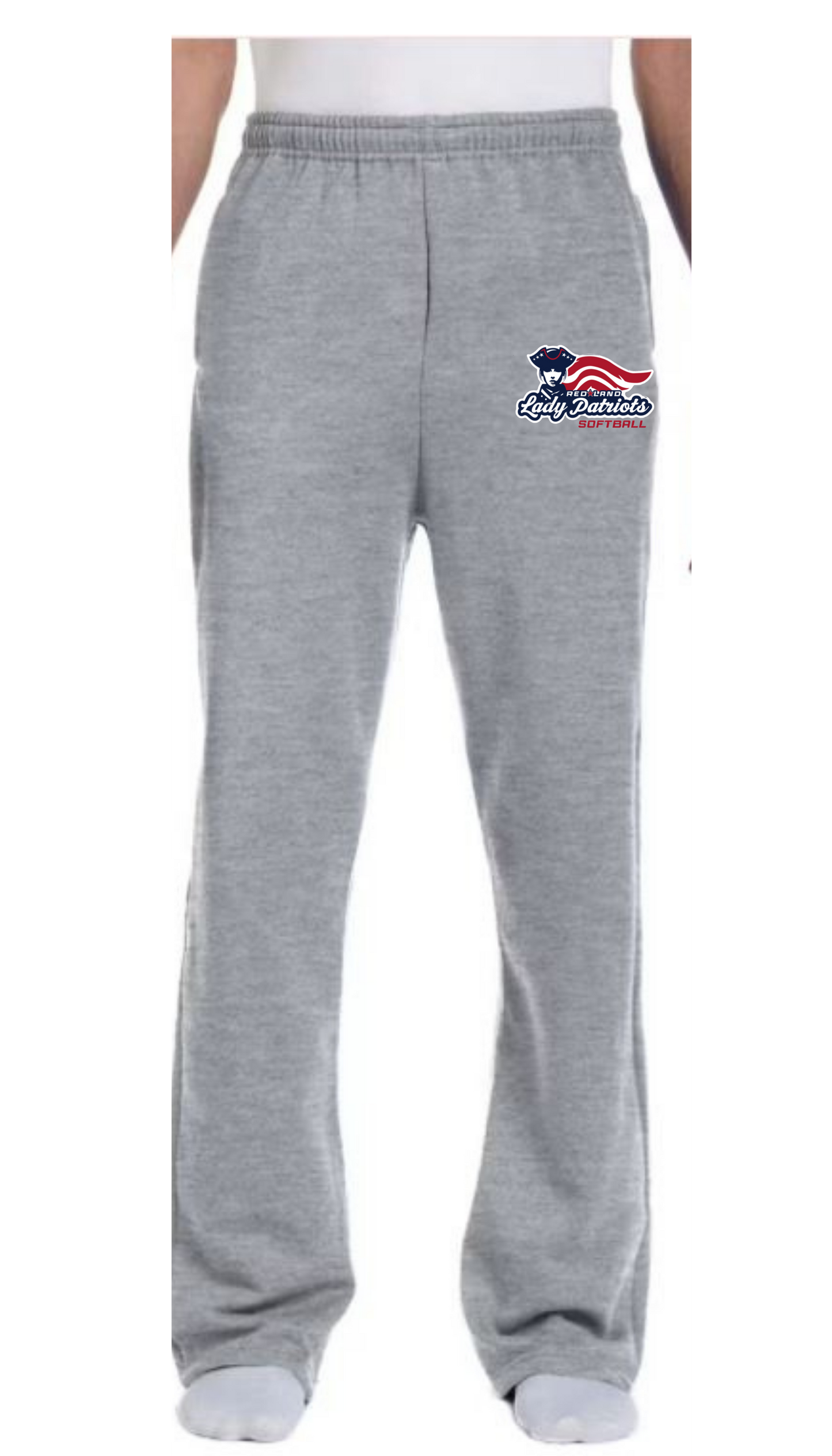Red Land Lady Patriots Logo Sweatpants