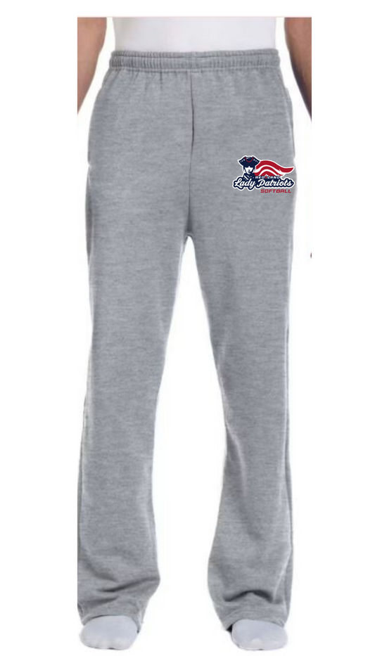 Red Land Lady Patriots Logo Sweatpants