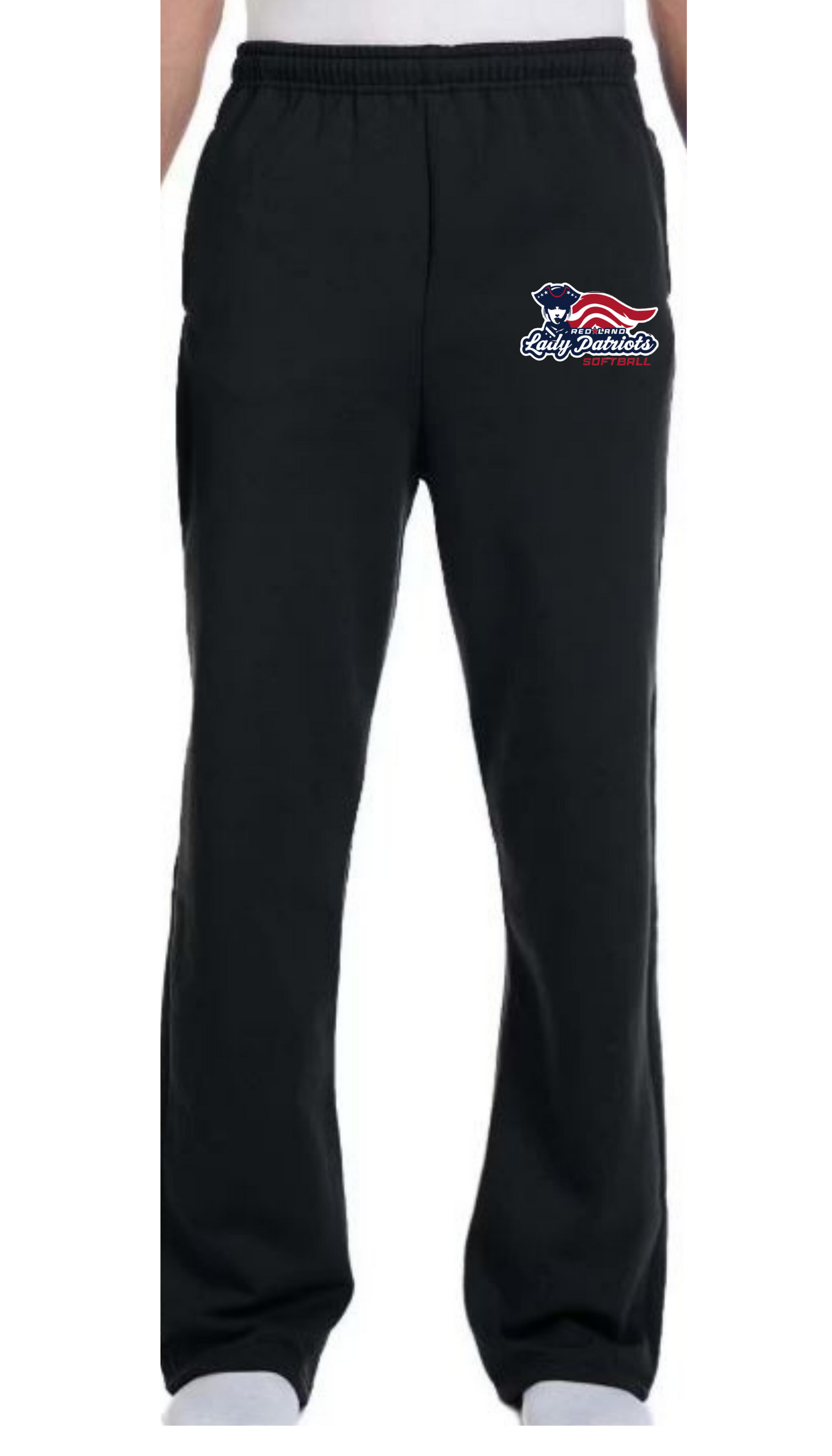 Red Land Lady Patriots Logo Sweatpants