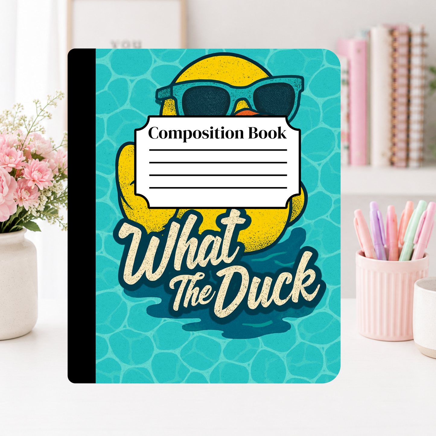 What The Duck Notebook Cover