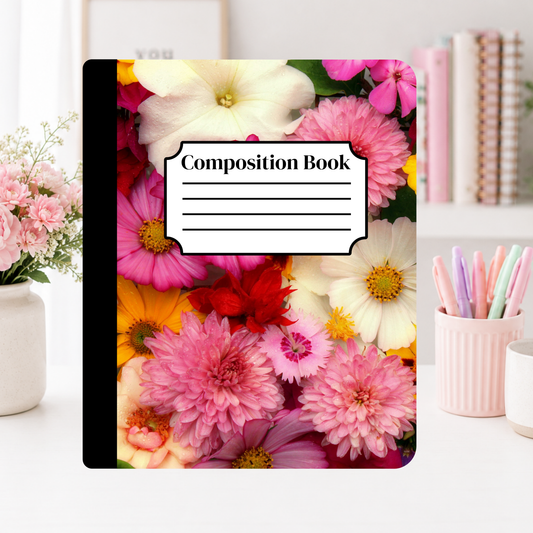 Bright Garden Notebook Cover