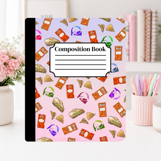 Taco Lover Notebook Cover