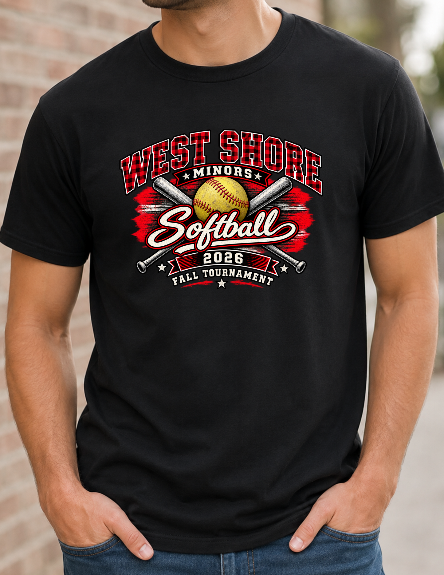 Fall 2026 West Shore Minors Softball Tournament Shirt