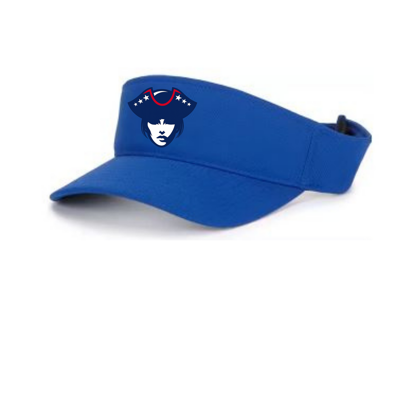 Lady Patriot Softball Logo Visor