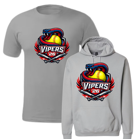 Craley - 12U Softball- Vipers T-Shirts