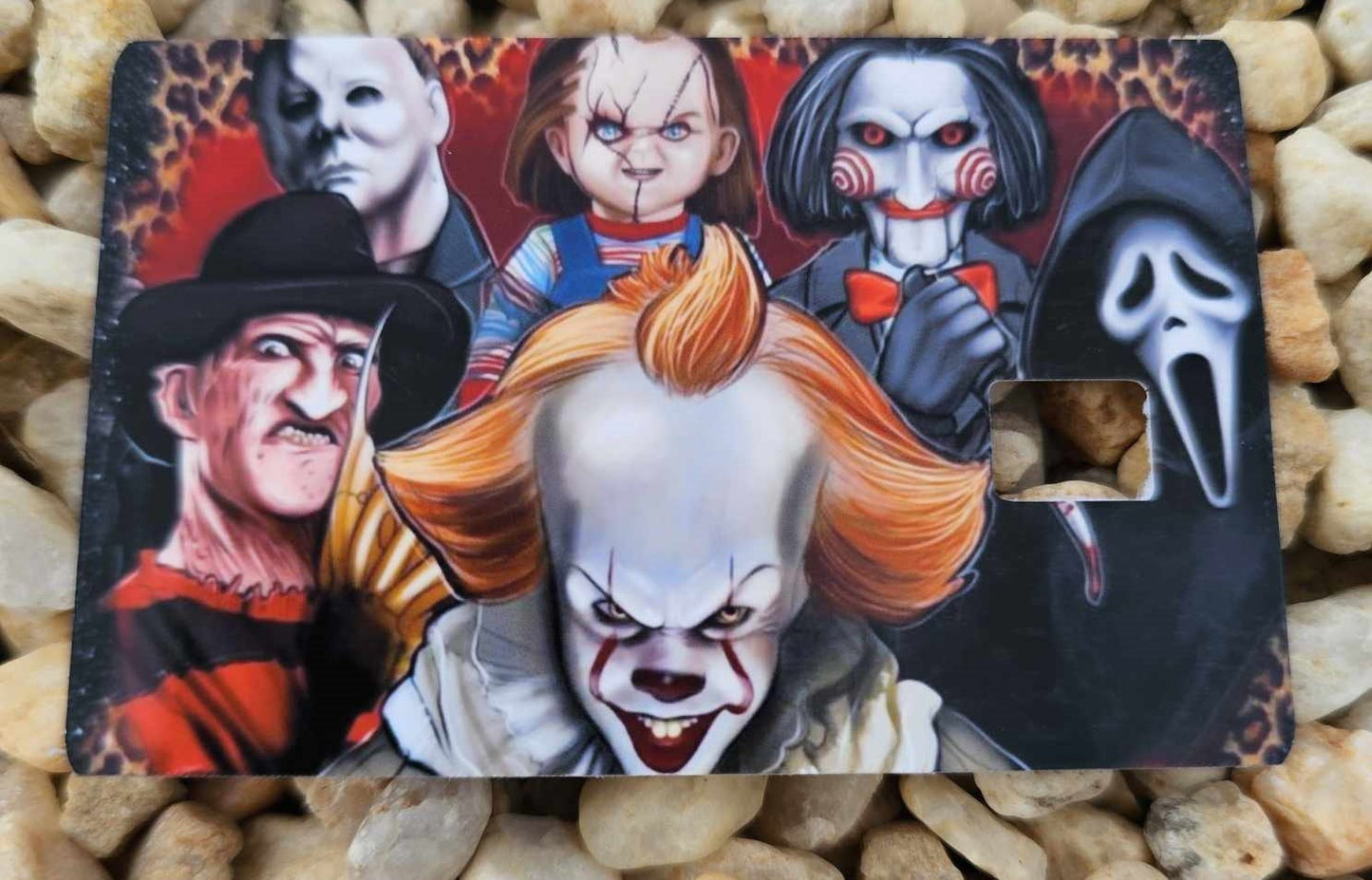 Halloween Horror Friends Credit Card Skin