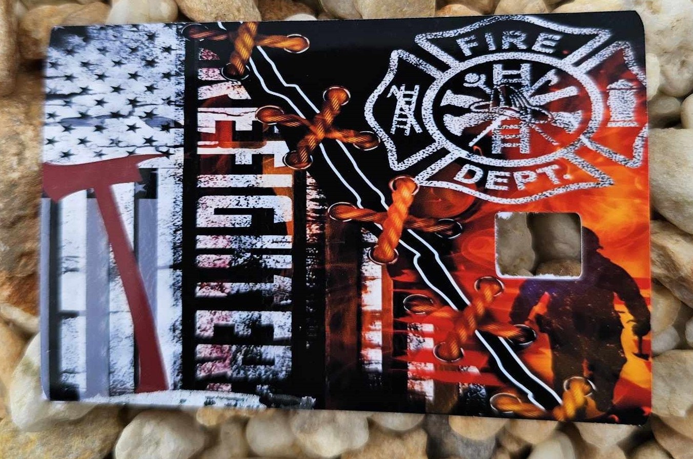 Firefighter Credit Card Skin