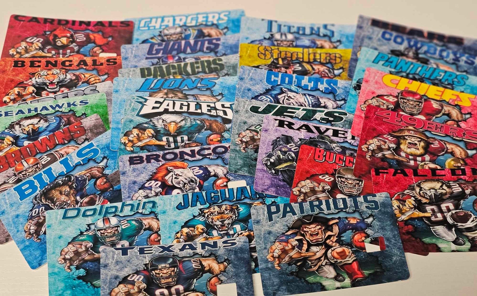 NFL Team Credit Card Skin