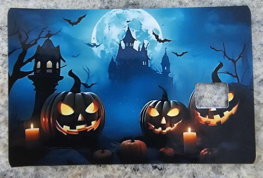 Spooky Pumpkins Credit Card Skin