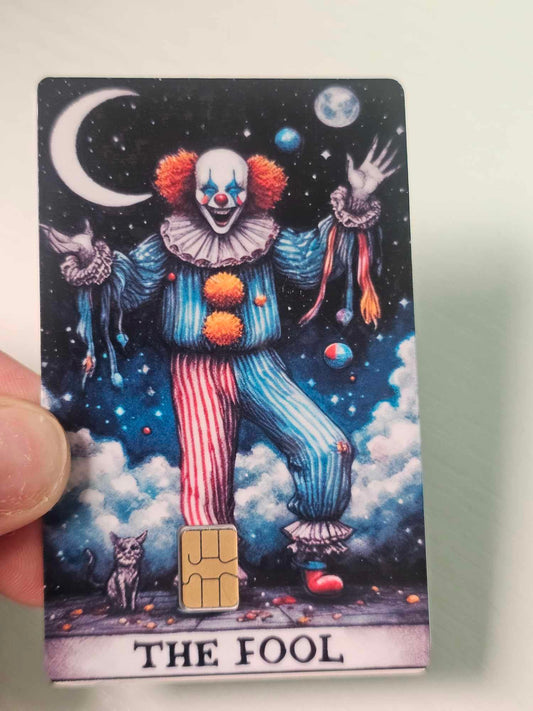 The Clown Tarot Credit Card Skin